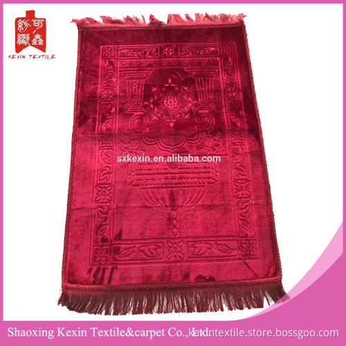 Unmovable back rubber dot muslim Prayer Mat